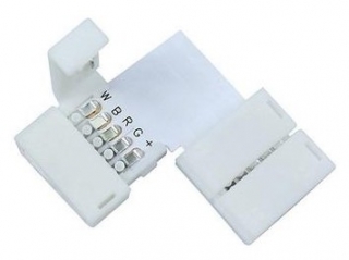 L konektor RGBW 10mm CLIP